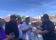 Momentum Perayaan Eid Al-Adha Penuh Makna : Rachmat Gobel Serahkan 50 Ekor Sapi Kurban di Gorontalo